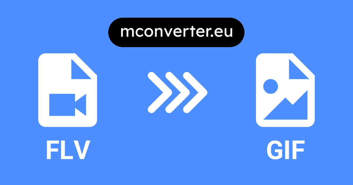 FLV para GIF: como converter FLV para GIF animado