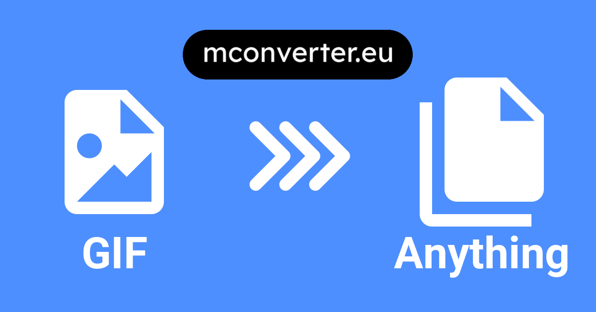 GIF Converter • Online & Free • MConverter