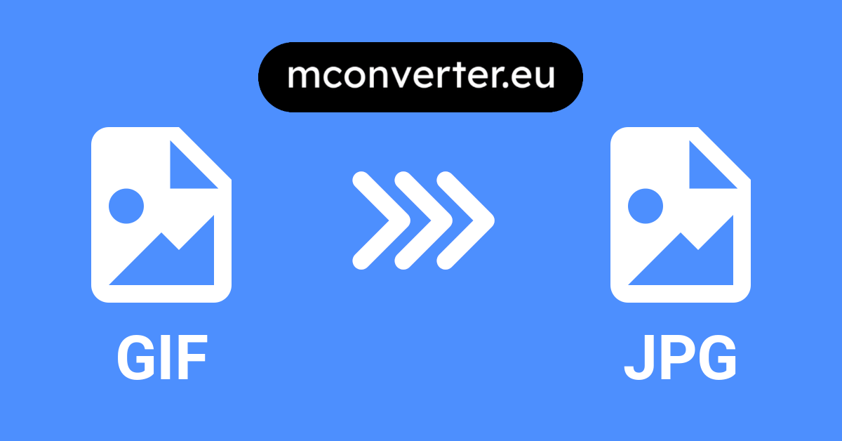 GIF to JPG Converter • Online & Free • MConverter
