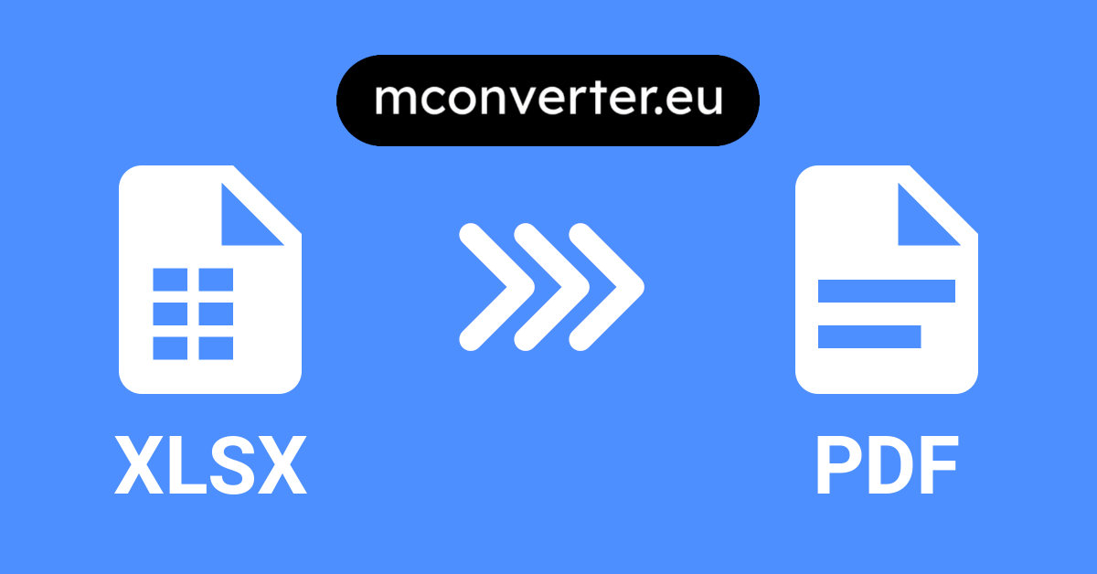 Convert Excel Files Xls Xlsx To Pdf Online Free